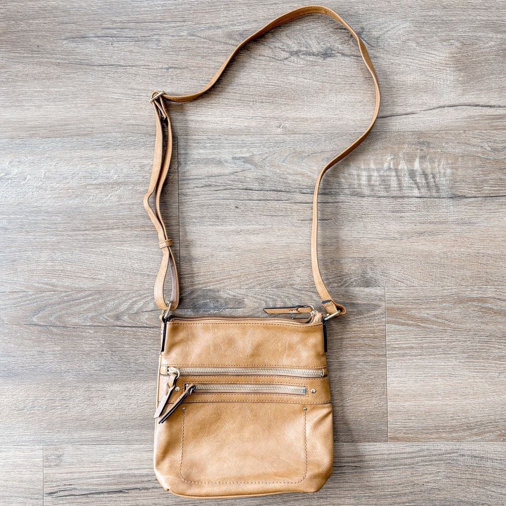 NWOT I.N.C International Concepts Beige Crossbody Bag